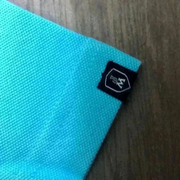 JOHN MORGAN SPORTSWEAR GOLF POLO SHIRT TURQUOISE BLUE Sz. XL NWOT - Picture 5 of 6